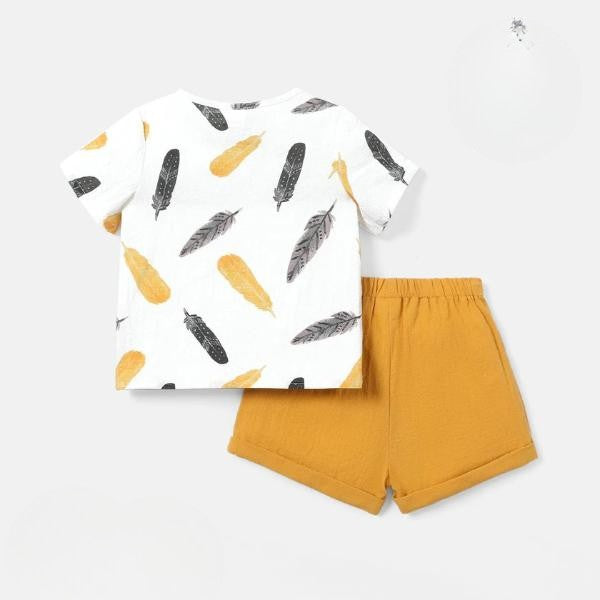 Printed T Shirt & Short Set