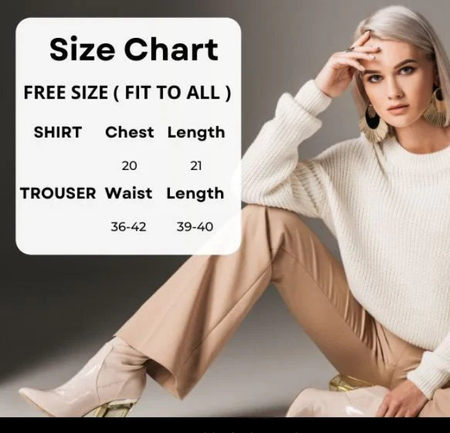 Brown Daisy Loose Style Loungewear