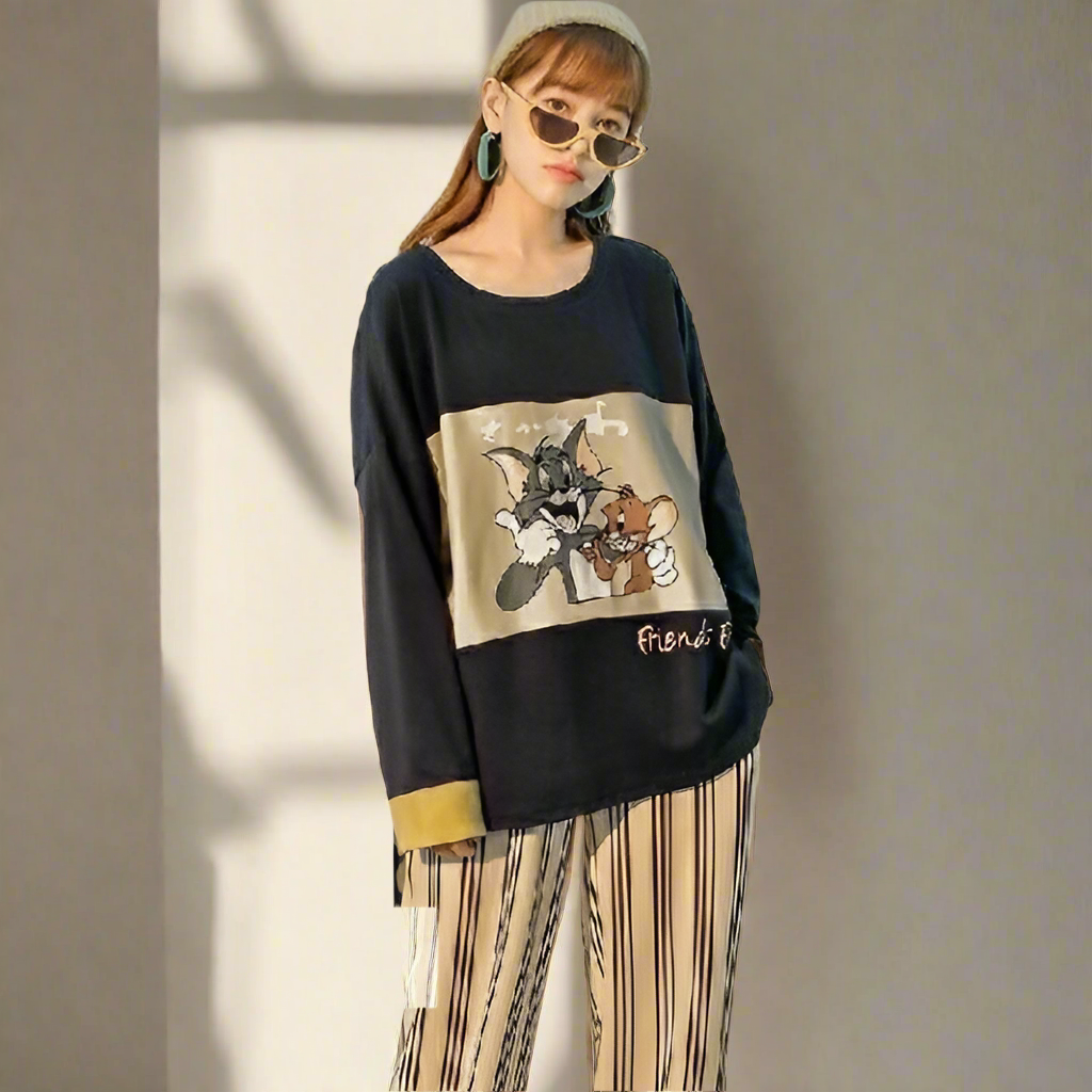 Tom and Jerry Woman Pajama Set