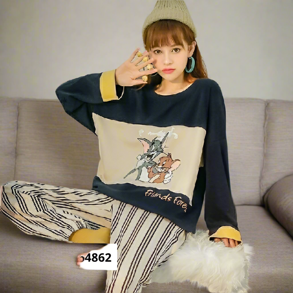 Tom and Jerry Woman Pajama Set